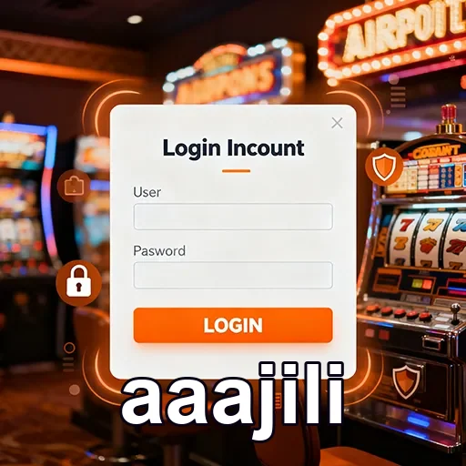 User logging into aaajili for secure mobile gaming